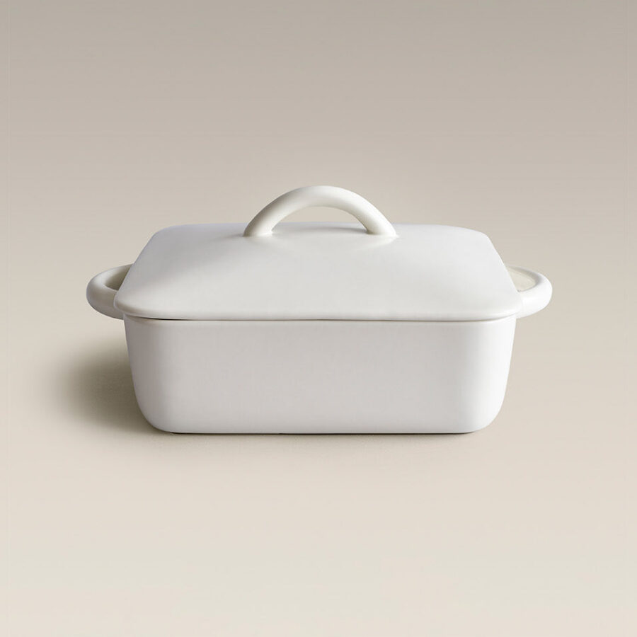 Compact Square Ceramic Baker 76.7 oz