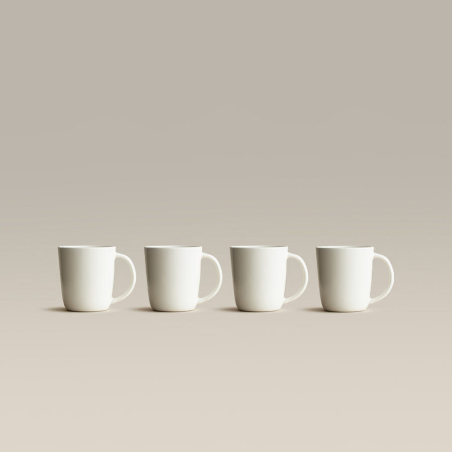 Everyday Ceramic Mugs 12 oz Semi