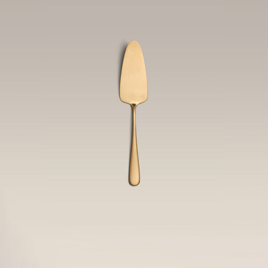 Brushed Stainless Steel Cake Server 9.5 Inch
