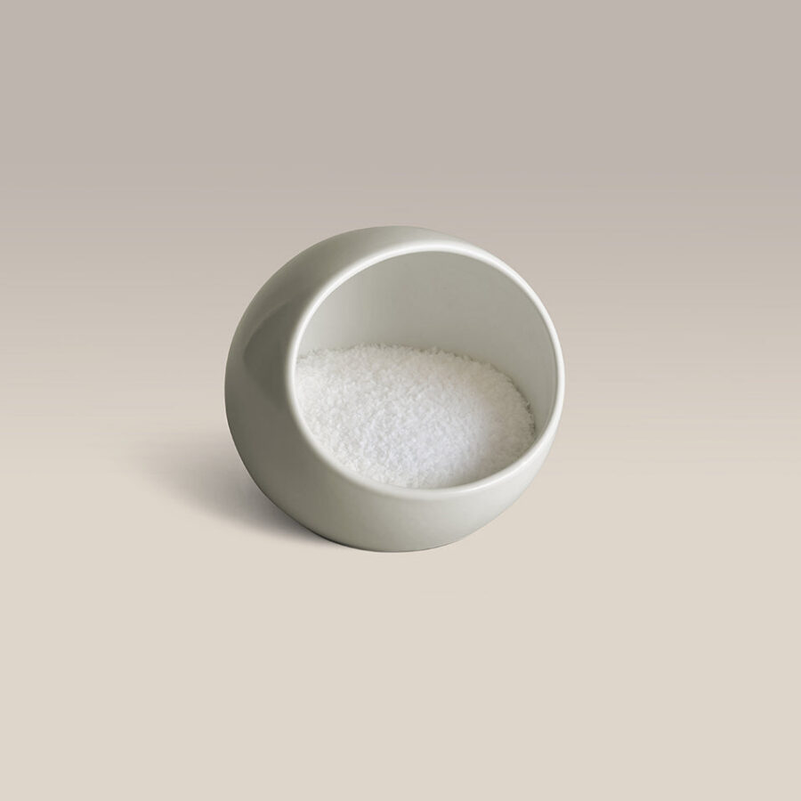 Open Ceramic Salt Cellar 5.5 Inch